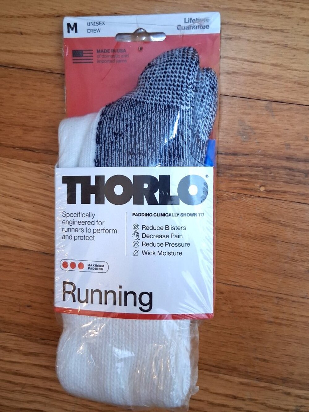 THORLO® Unisex Running Crew Socks